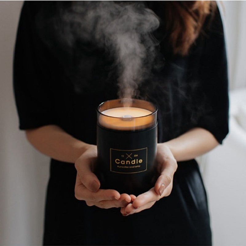 The Glow of Wellness: The Candlelight Mist Diffuser 🕯️✨
