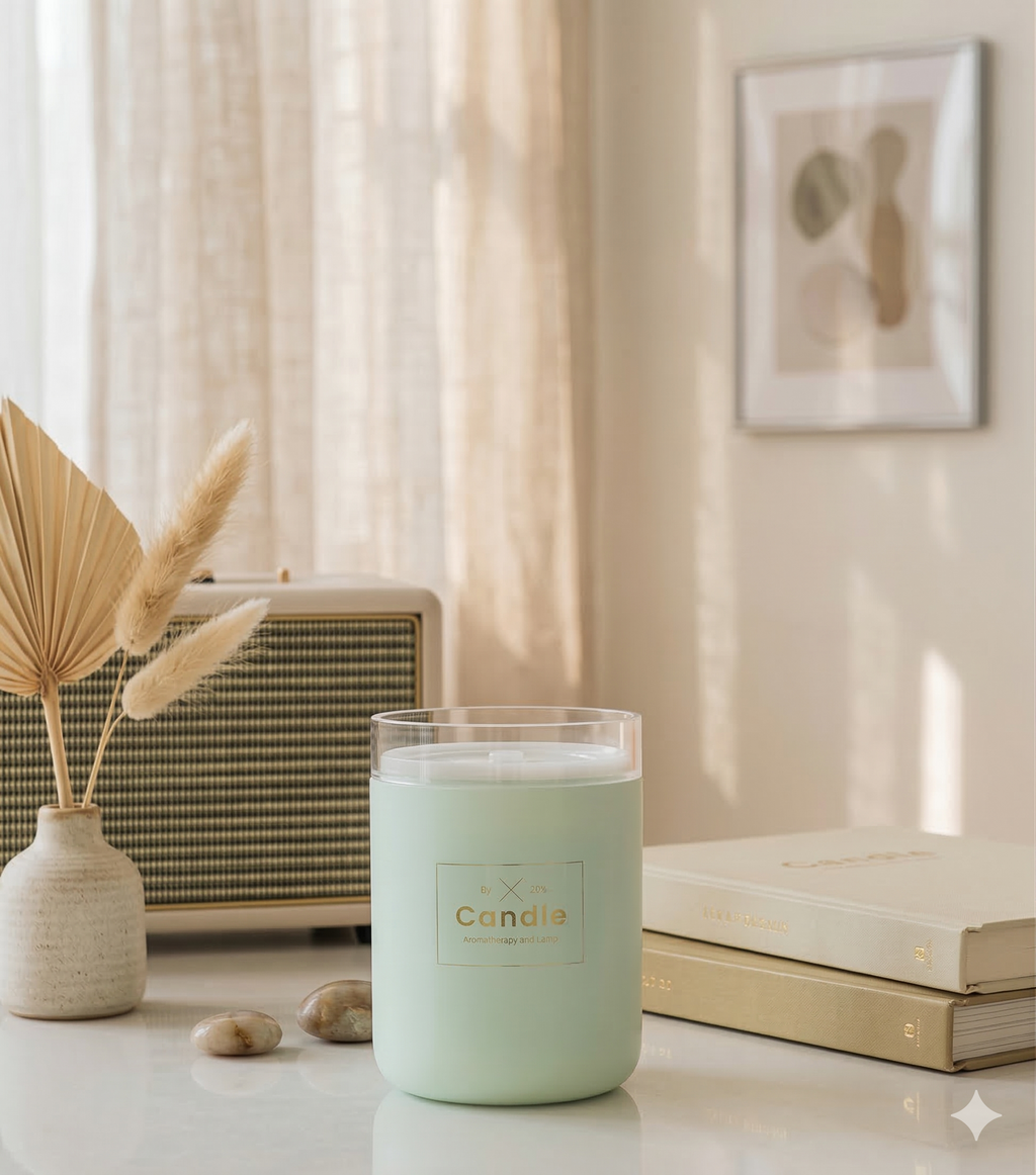 The Glow of Wellness: The Candlelight Mist Diffuser 🕯️✨