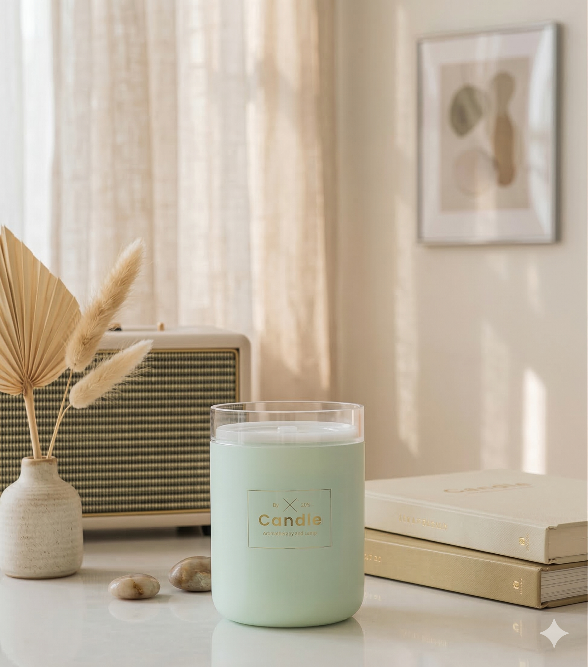 The Glow of Wellness: The Candlelight Mist Diffuser 🕯️✨